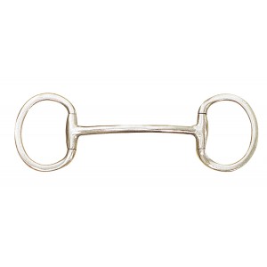 CENTAUR® Stainless Steel Mullen Mouth Eggbutt w/ Flat Rings