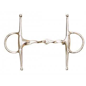 CENTAUR® Stainless Steel Slow Twist Eggbutt Full Cheek